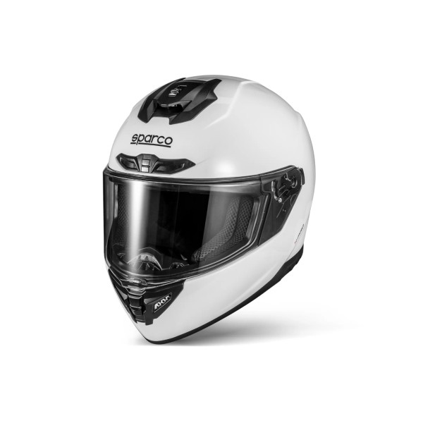 Helma Sparco X-PRO s homologáciou ECE 22.06, farba: biela