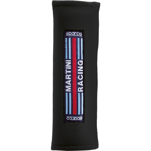 Sparco návleky na pásy 3 palce (76 mm) Martini Racing, farba: čierna