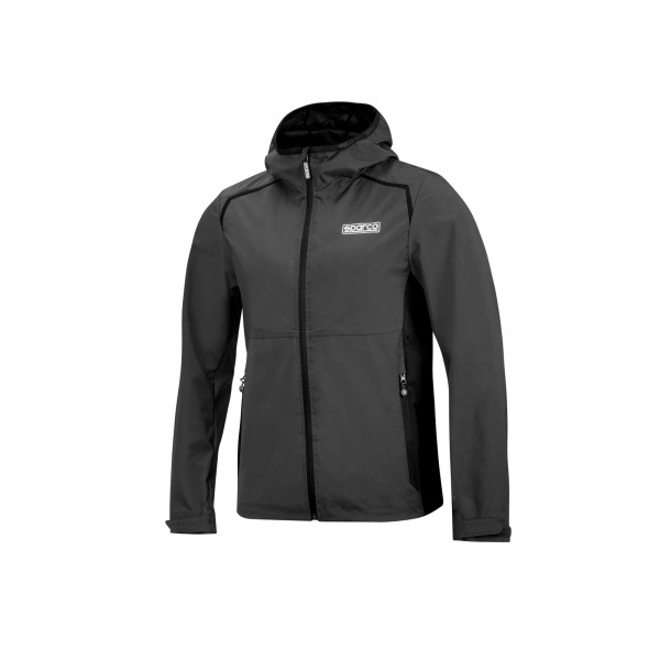 Sparco vetrovka Windbreaker, farba: šedo-čierna