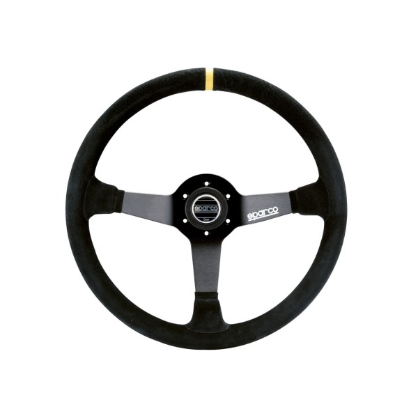 Sparco R368 semišový závodný volant 380 mm