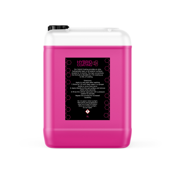 Hydrofóbny sealant na karosérii auta Carbon Collective Hybrid Coating 2.0 Pink 5L