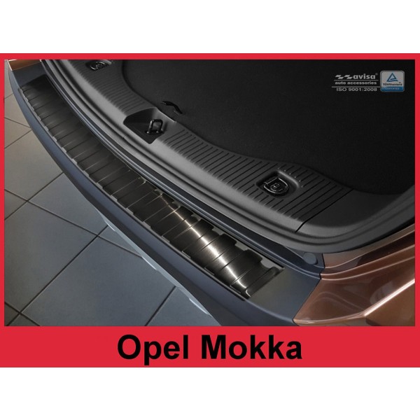 Kryt prahu zadných dverí Opel Mokka - čierny grafit