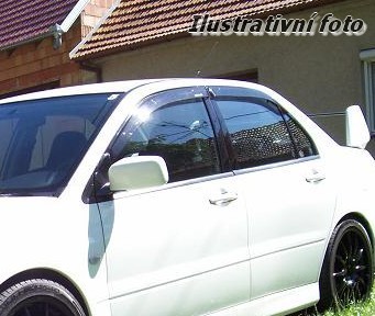 Predné a zadné plexi deflektory okien Ford Mondeo 4D 93--96R combi