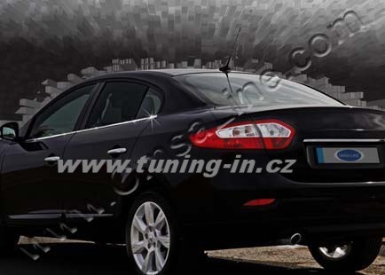 Renault Fluence - NEREZ chrom spodné lišty okien OMSA LINE (OMTEC)