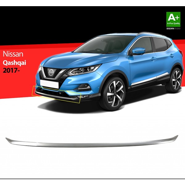 Nerez lišta predného nárazníka Nissan Qashqai II FL