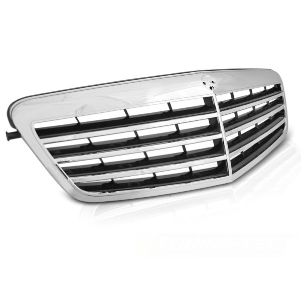 Mercedes W212 09-13 - Predná maska  CHROME