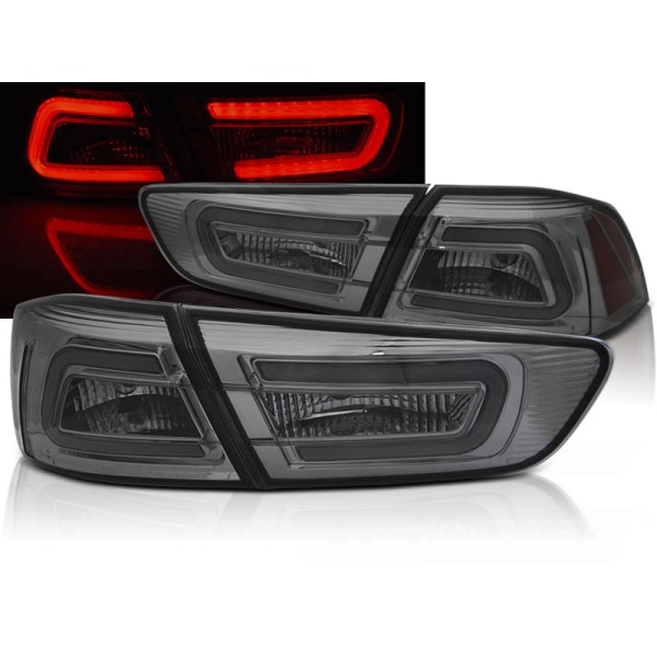 MITSUBISHI LANCER 8 SEDAN 08-11 SEDAN - zadné LED svetlá dymová LED BAR