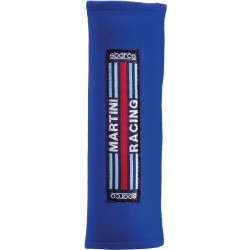 Sparco návleky na pásy 3 palce (76 mm) Martini Racing, farba: modrá