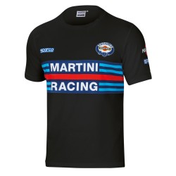 Sparco tričko Martini Racing, farba: čierna