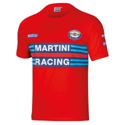 Sparco tričko Martini Racing, farba: červená