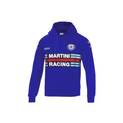 Sparco mikina s kapucňou Martini Racing, farba: modrá