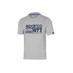 Sparco tričko 1977, farba: šedá