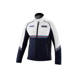 Sparco softshell bunda Martini Racing, farba: modro-biela