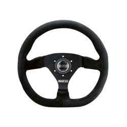 Sparco L360 športový volant 330 mm sploštený, materiál vence: semiš