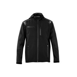 Sparco pracovný softshell bunda Seattle, farba: čierna