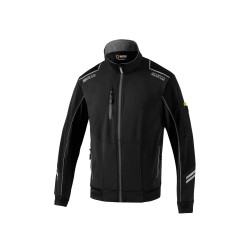 Sparco technická softshell lehká bunda, farba: čierno-šedá