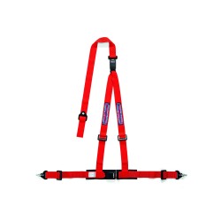 Trojbodový bezpečnostný pás Sparco CLUB H-3M DUAL Martini Racing, s homologáciou ECE, odpojiteľný, b