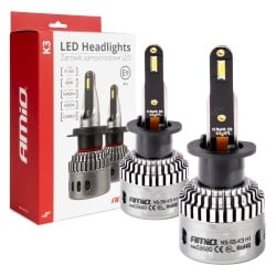LED žiarovky hlavného svietenia K3 H1 12V 6000K canbus