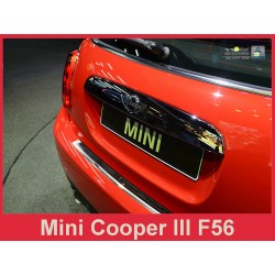 Kryt prahu zadných dverí Mini Cooper III F56 - nerez / karbon