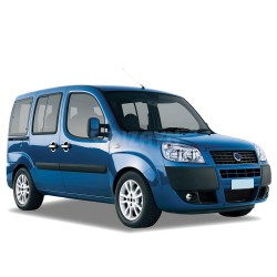 Nerez kryty kľučiek Fiat Doblo I - sada 3 ks