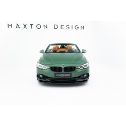 BMW rad 4 F32/F33, spojler predného nárazníka, Maxton design