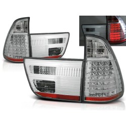 BMW X5 E53 99-03 - zadné LED svetlá chrom