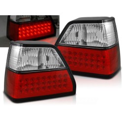 VW GOLF 2 83-91HTB. - zadné LED svetlá červeno biela