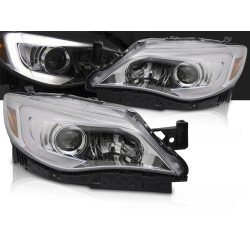 SUBARU WRX 2014-2017 - predné svetlá TUBE LIGHT chrómové