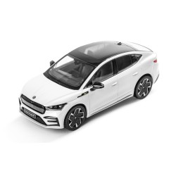 Abrex model 1:43 Škoda Enyaq Coupe RS BIELA ​​MOON