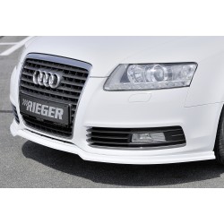 Rieger spojler pod predný nárazník pre Audi A6 4F avant, sedan po faceliftu, r.v. 10/08-08/11, plast ABS bez povrchovej úpravy